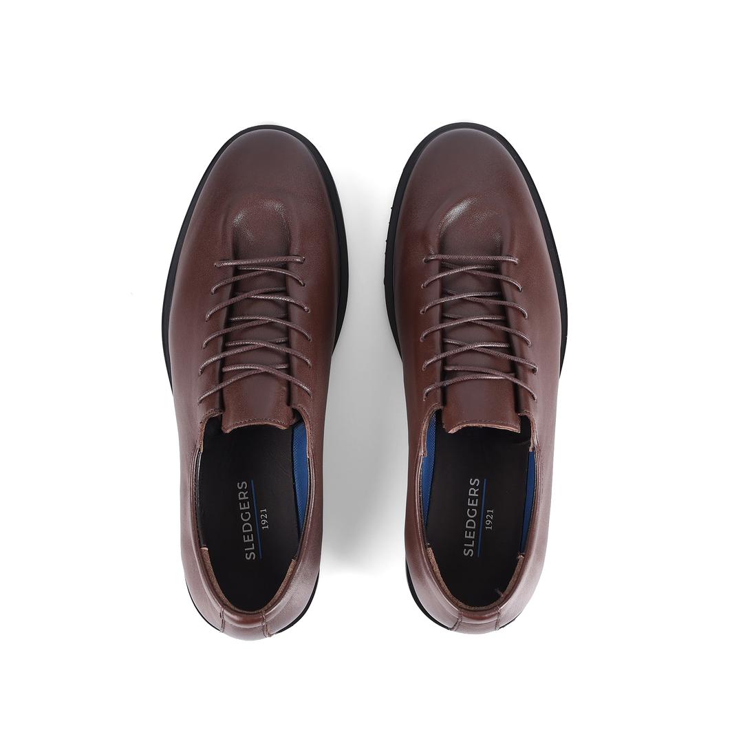 Sledgers Franz Folded Oxfords - Coffee