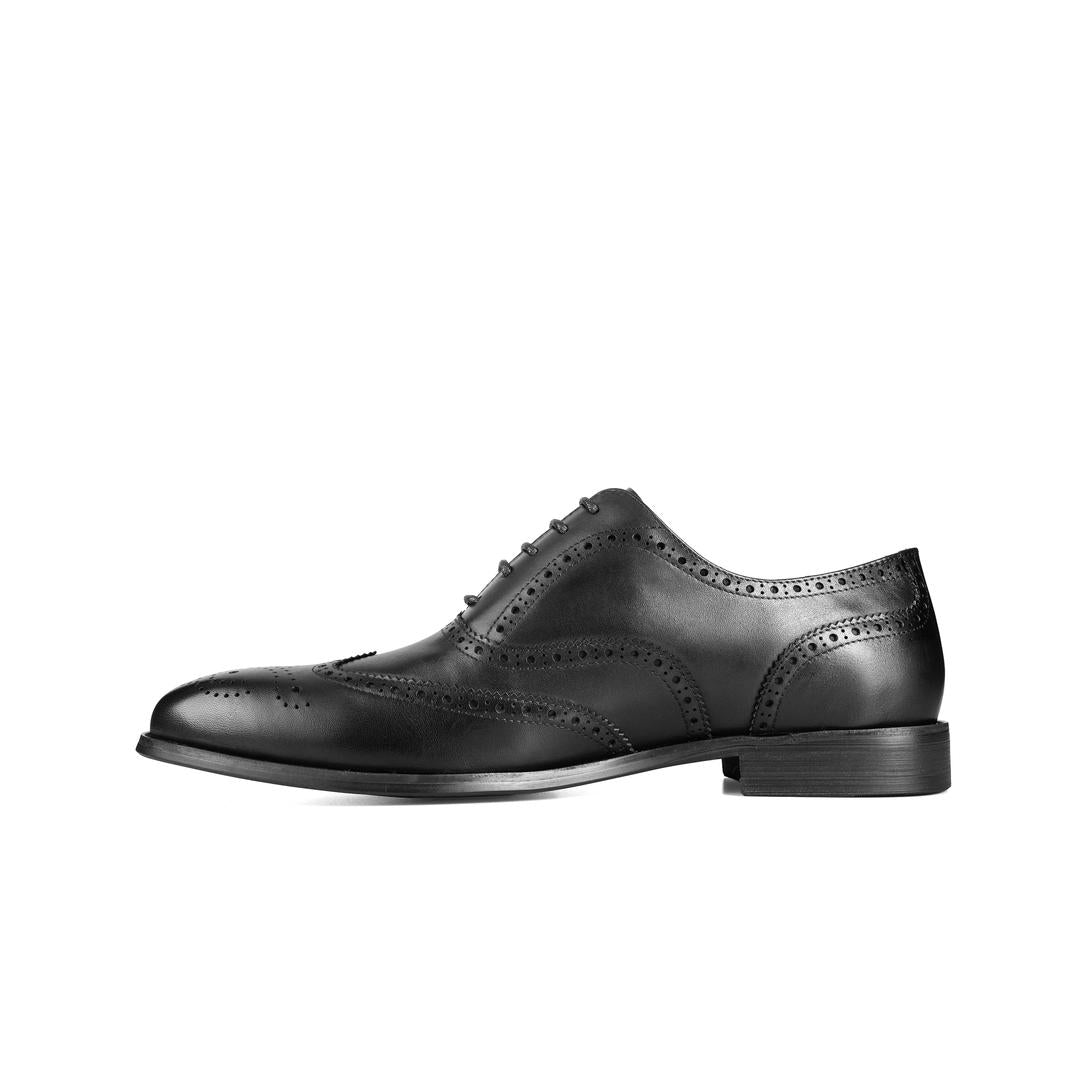 Sledgers Nolan Brogue Oxfords - Black