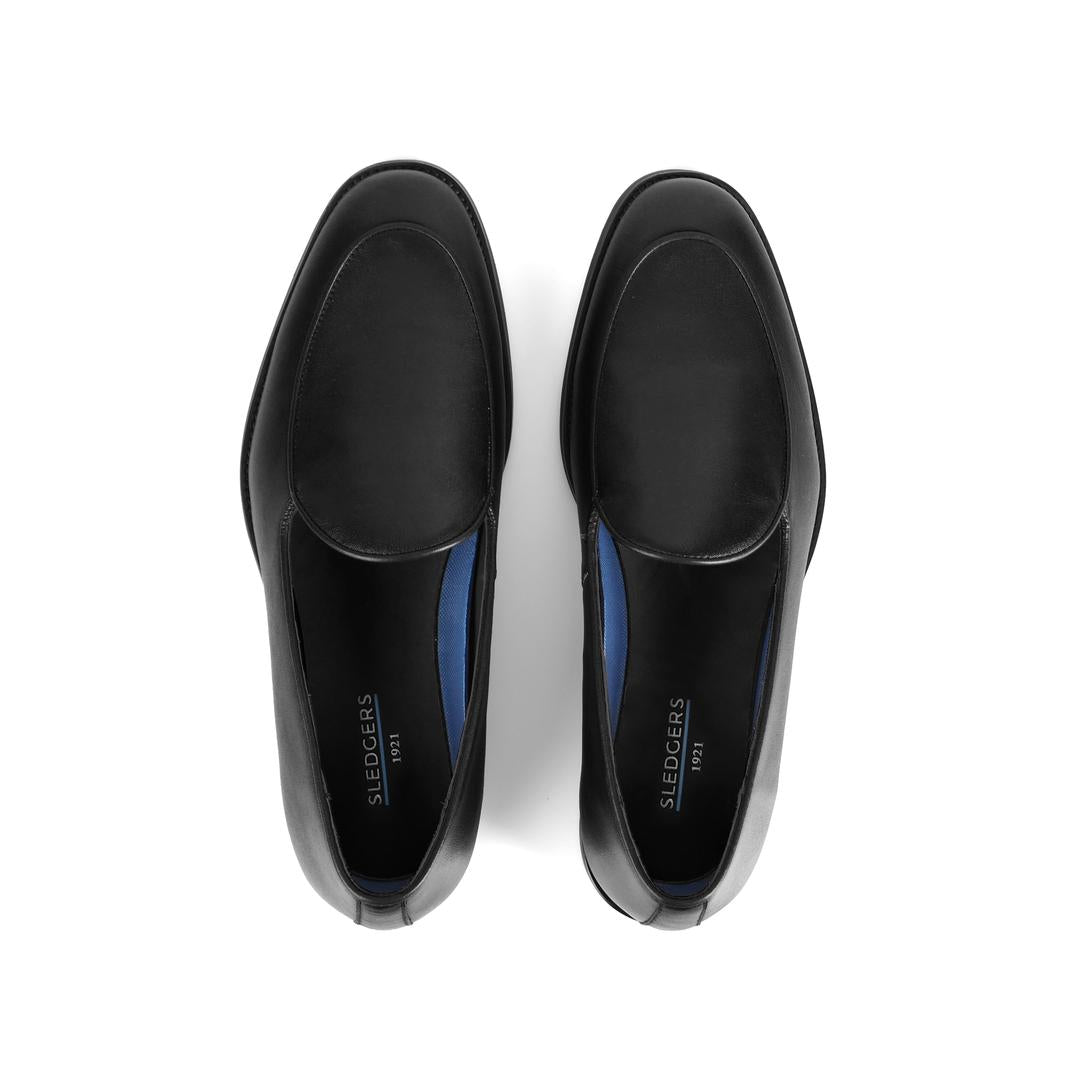 Sledgers Henri Belgian Loafers - Black
