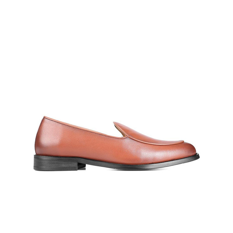 Sledgers Henri Belgian Loafers - Light Brown