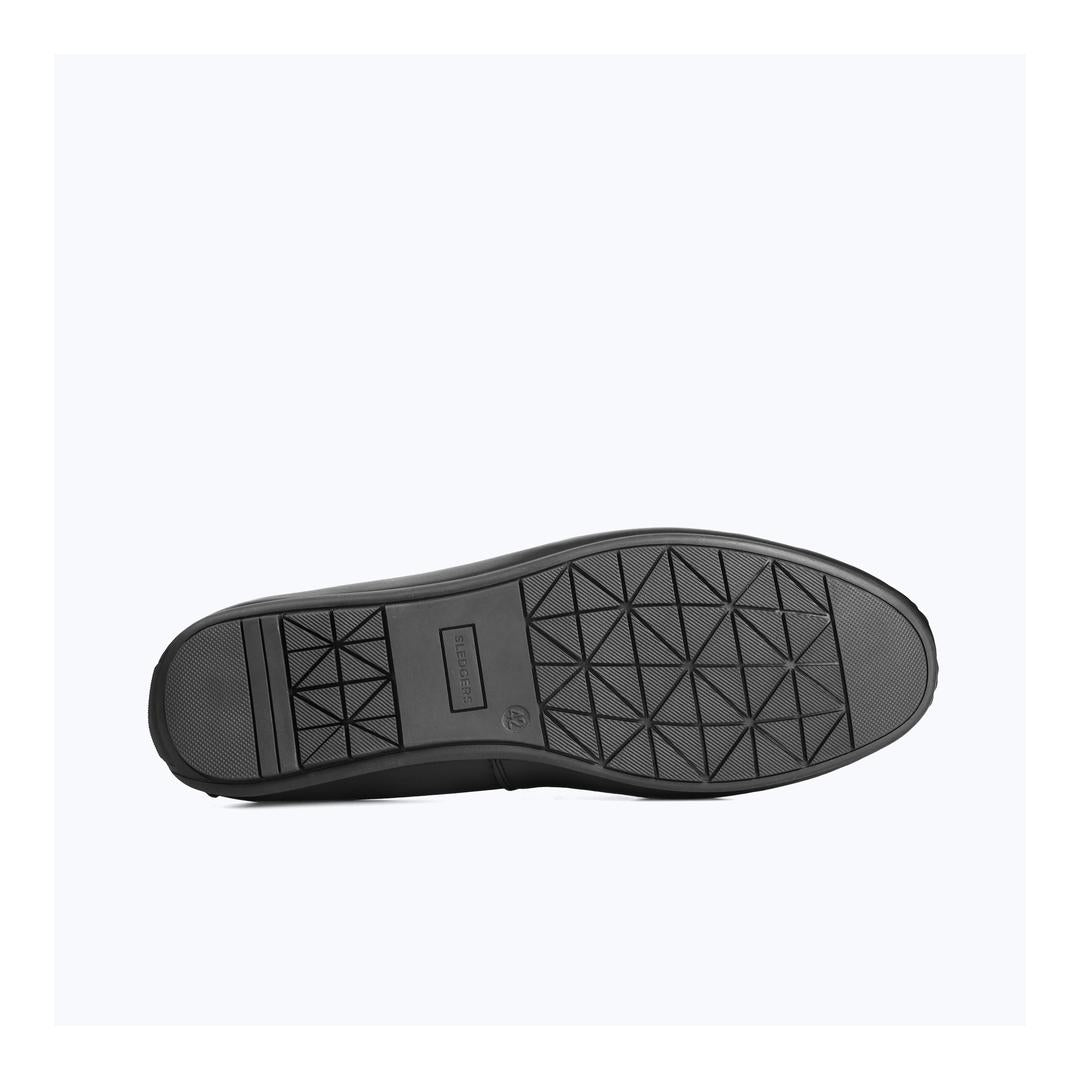 Sledgers Clanton Slip-on Driving Shoes - Black