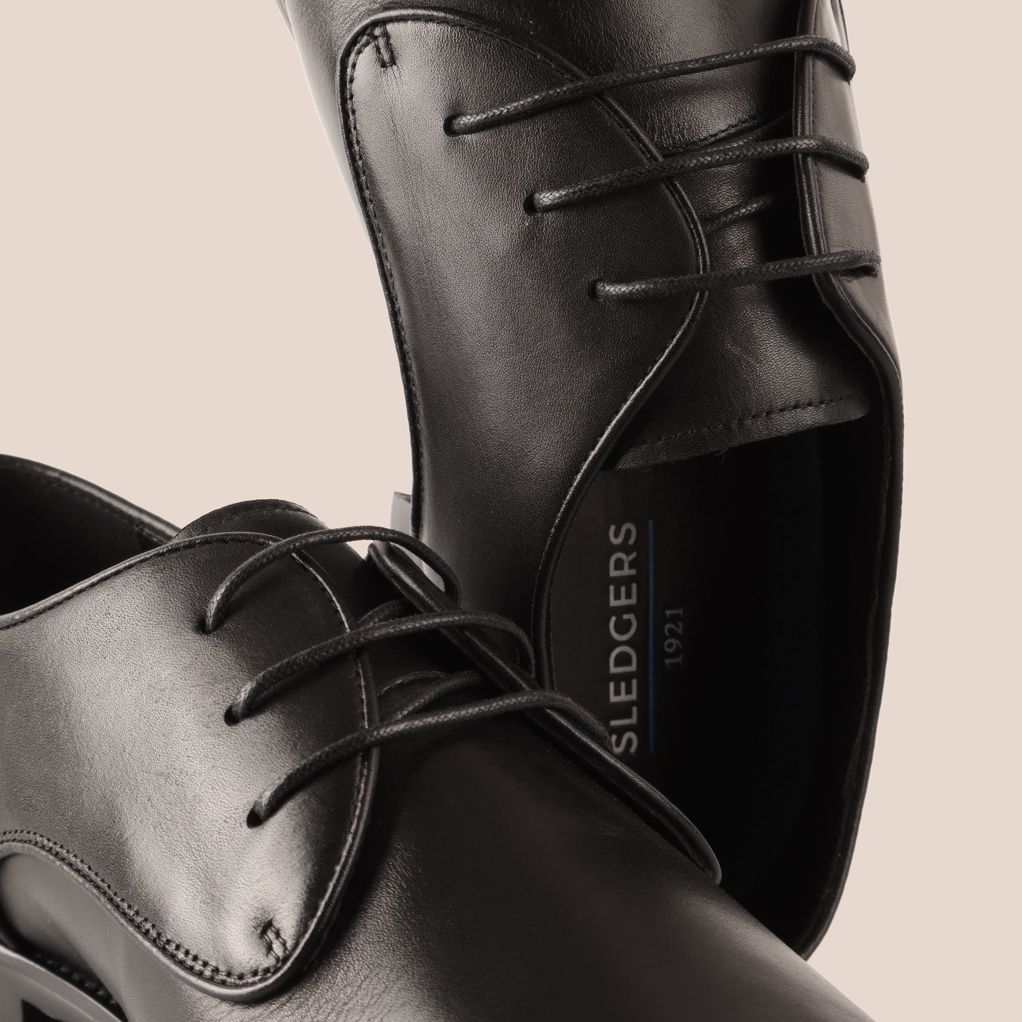 SLEDGERS Bram Formal Derbies - Black