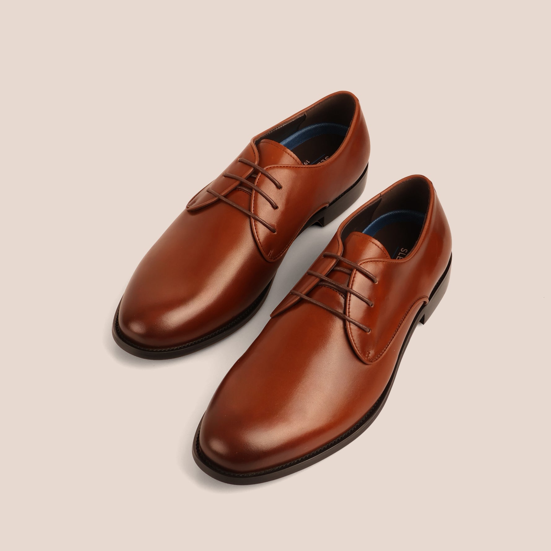 SLEDGERS Bram Formal Derbies - Light Brown