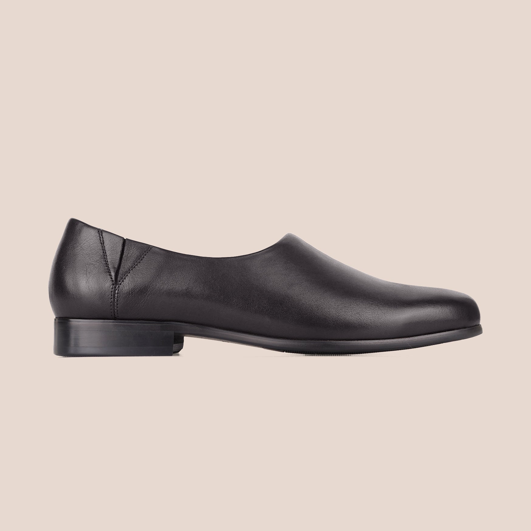 Sledgers Parker Leather Slip-ons - Black