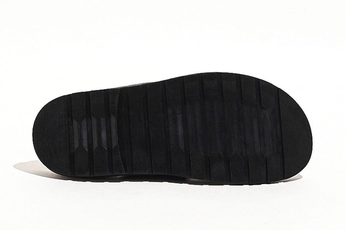 Sledgers Tung Navy Leather Sandals