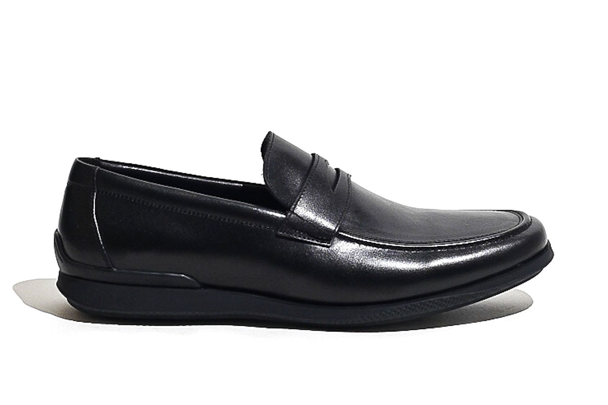 Rhett Black Penny Loafers