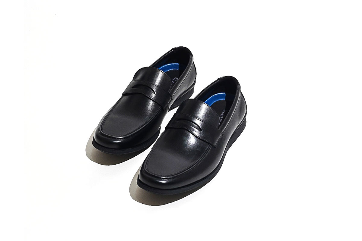 Rhett Black Penny Loafers