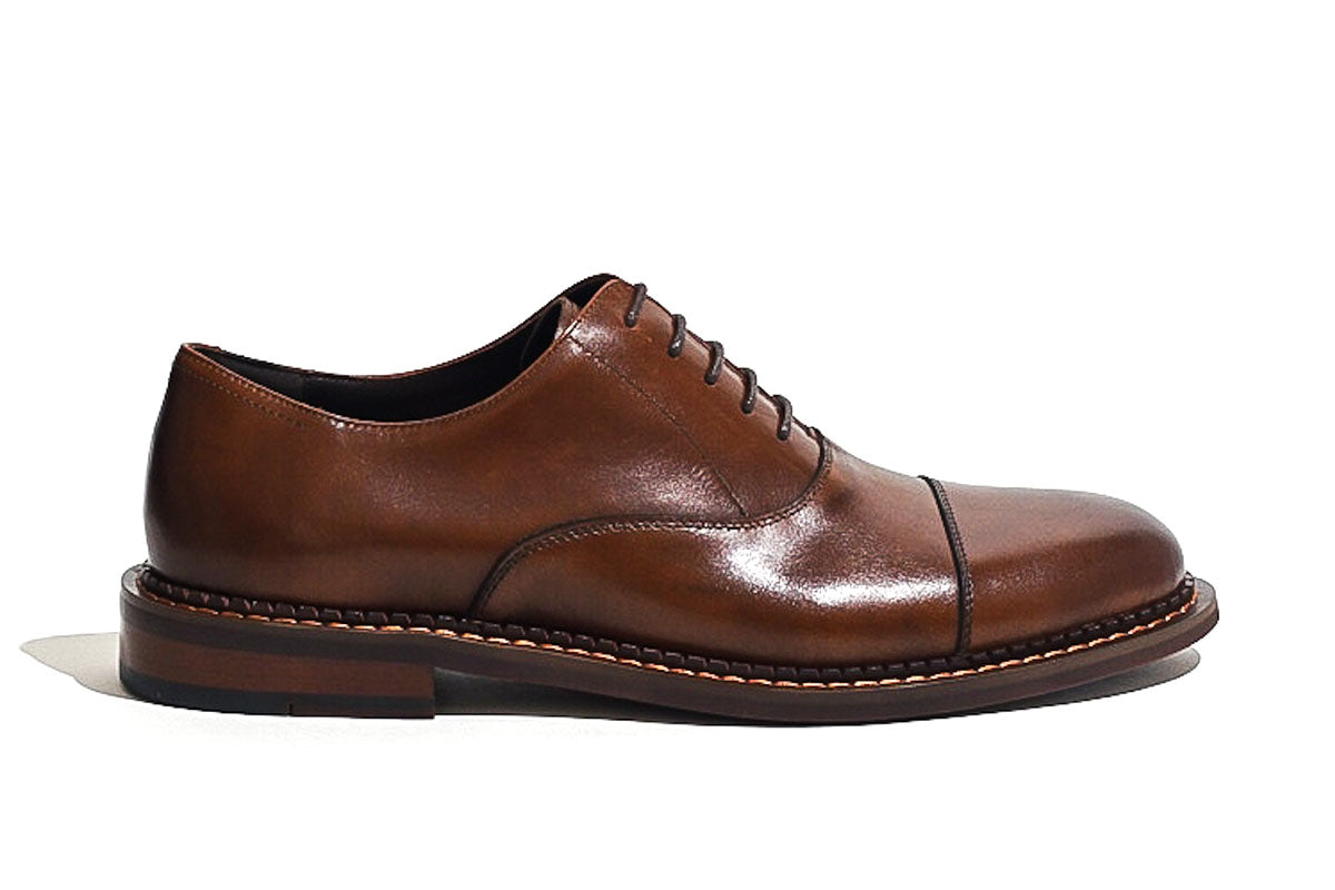 Sergio Two-toned Oxfords Brown – Sledgers Philippines