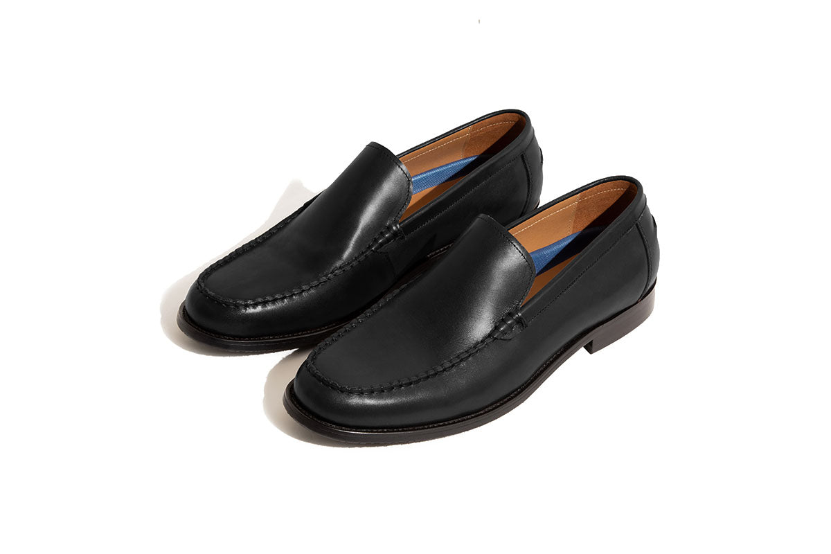 Albert Black Slip On