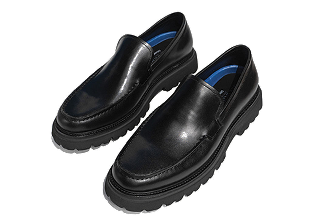 Avant Black Platform Slip On