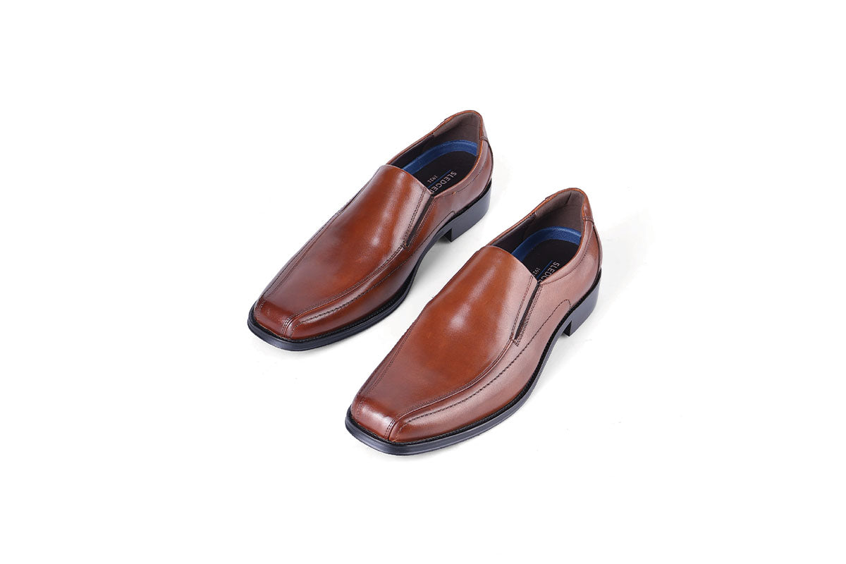 Andre Square-toe Loafers Brown - Main Image