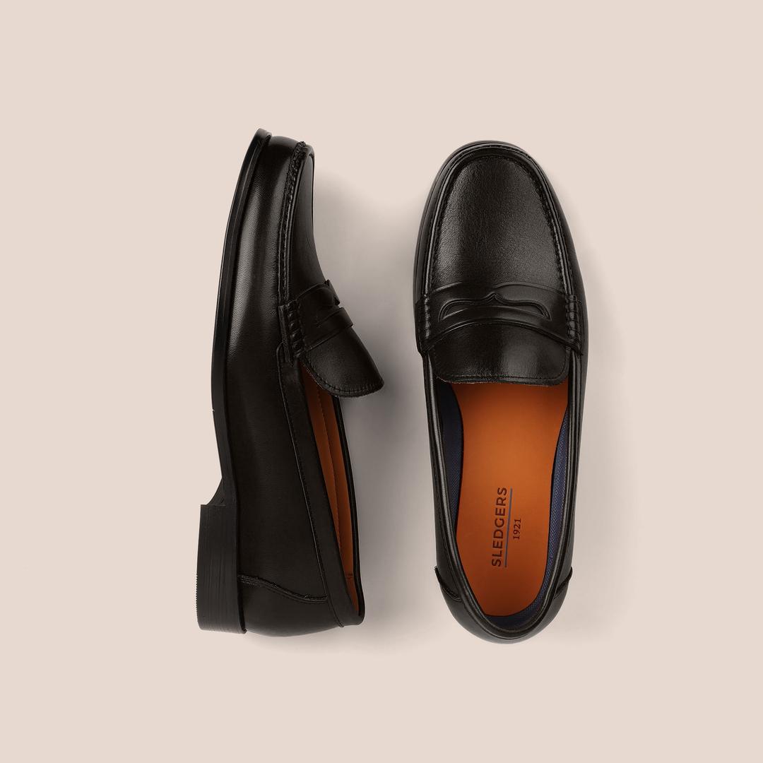 Sledgers Noel II Penny Loafer - Black