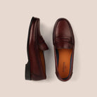 Sledgers Noel II Penny Loafer - Wine