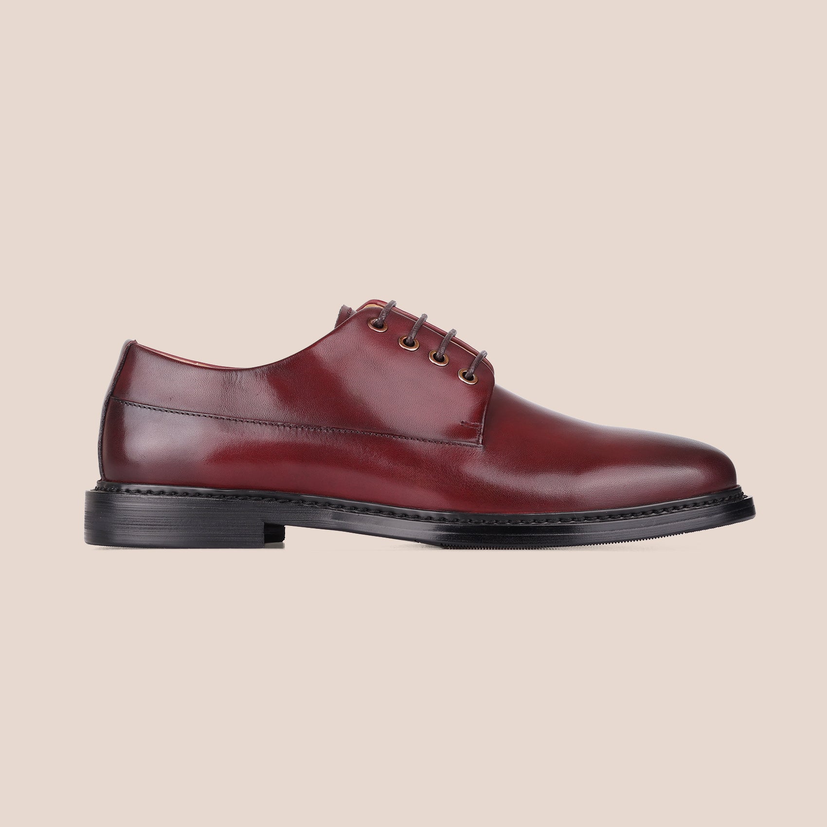 Sledgers Marcel 4-eyed Derby - Light Brown
