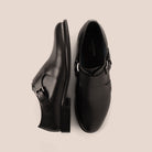SLEDGERS Maurice Double Monk Strap - Black