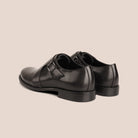 SLEDGERS Maurice Double Monk Strap - Black