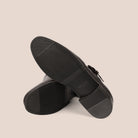 SLEDGERS Maurice Double Monk Strap - Black