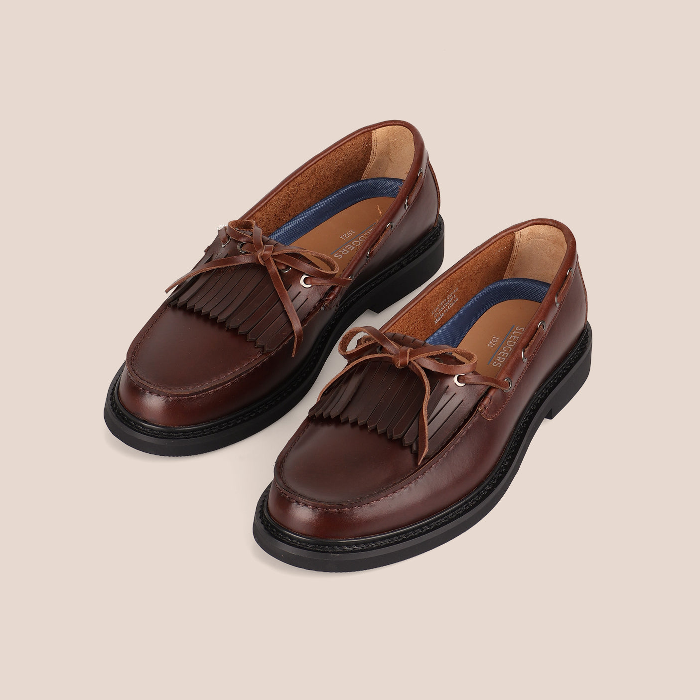 Sledgers Lucien Tassel Loafers - Tan