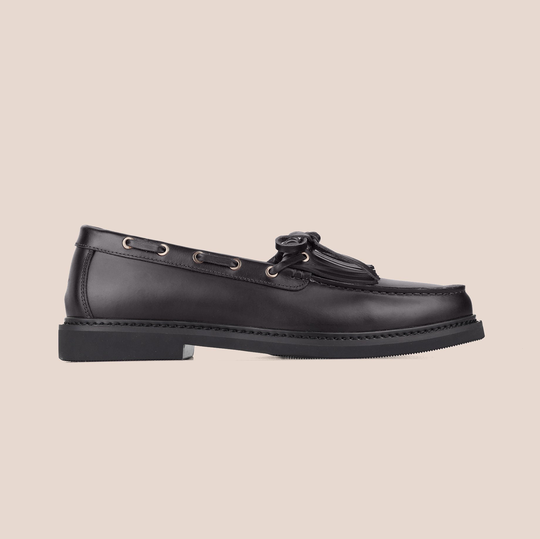 Sledgers Lucien Tassel Loafers - Black
