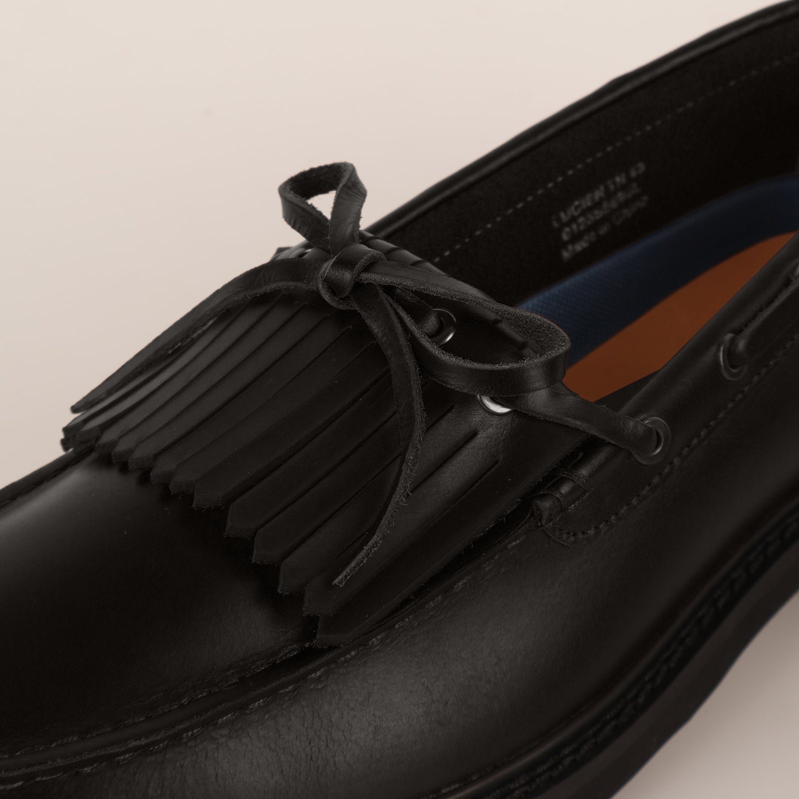 Sledgers Lucien Tassel Loafers - Black