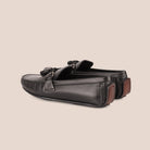 Sledgers Ruben Buckled Tassel Driving Shoes - Black