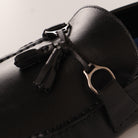 Sledgers Ruben Buckled Tassel Driving Shoes - Black