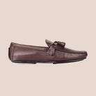 Sledgers Ruben Buckled Tassel Driving Shoes - Coffee