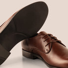 SLEDGERS Bram Formal Derbies - Coffee