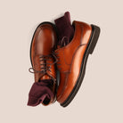 SLEDGERS Leon Moc-Toe Derbies - Light Brown