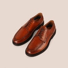 SLEDGERS Leon Moc-Toe Derbies - Light Brown