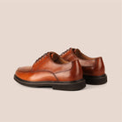 SLEDGERS Leon Moc-Toe Derbies - Light Brown