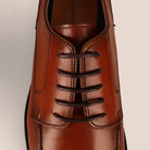 SLEDGERS Leon Moc-Toe Derbies - Light Brown