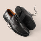 SLEDGERS Leon Moc-Toe Derbies - Black