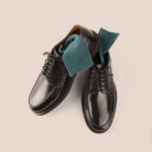 SLEDGERS Leon Moc-Toe Derbies - Black