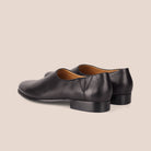 Sledgers Parker Leather Slip-ons - Black