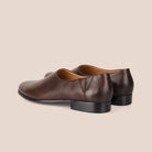 Sledgers Parker Leather Slip-ons - Coffee