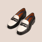 Sledgers Noel II Penny Loafers Black & White