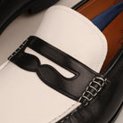 Sledgers Noel II Penny Loafers Black & White