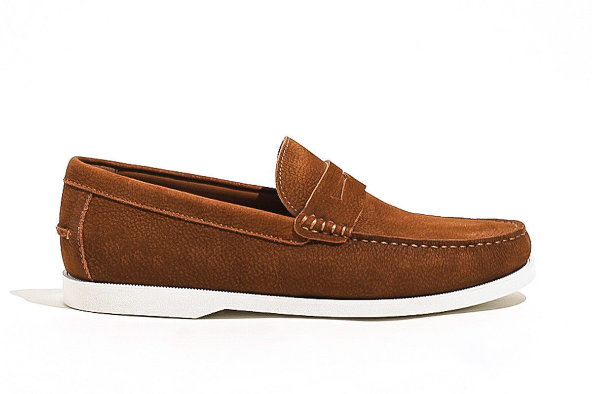 Tommaso Camel Penny Loafer