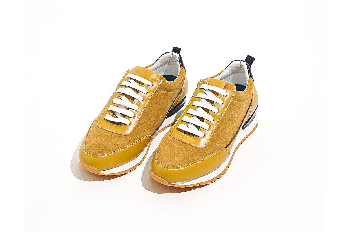 Tim Mustard Low Top Sneakers